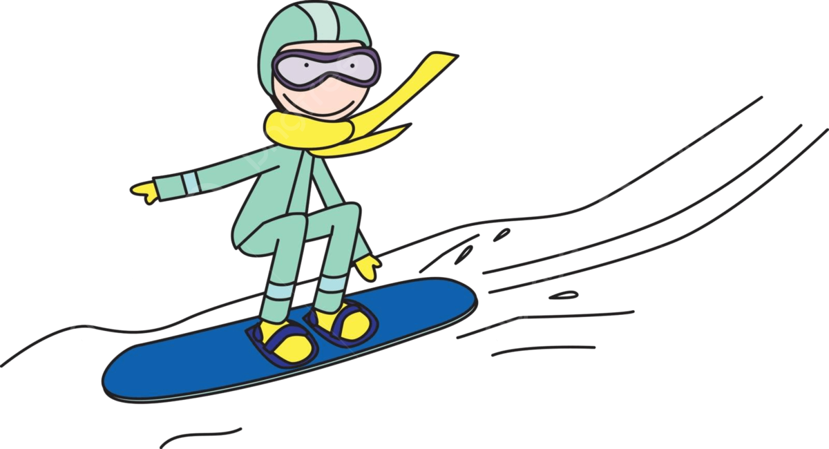 Kid snowboard png transparent images free download vector files