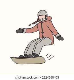 Snowboarding sketch images stock photos d objects vectors