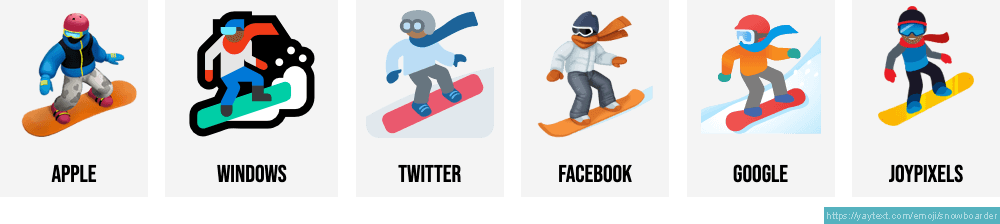 Ð snowboarder emojis ðððððððððð