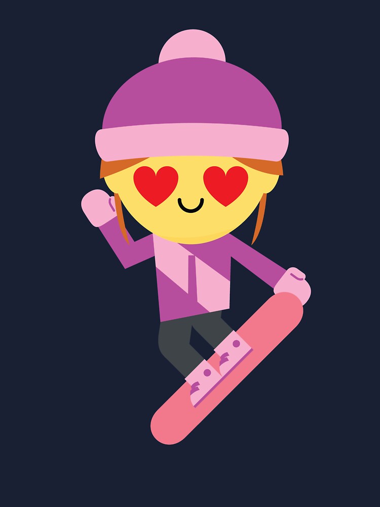 Ski girl emoji baby one