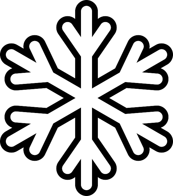 Snowflake loring pages free printable templates for kids crafts