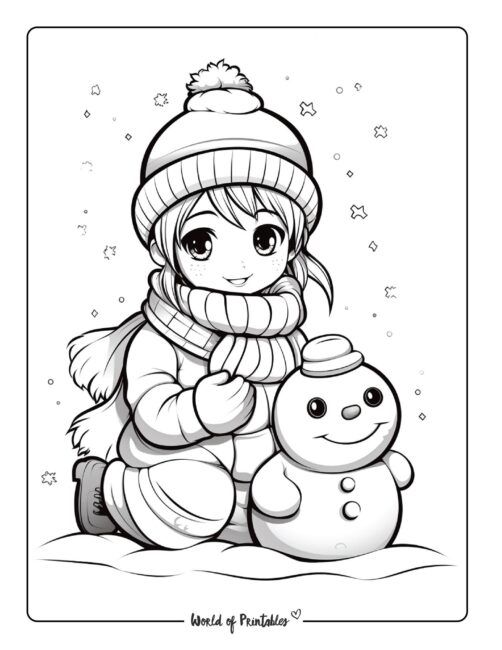 Christmas coloring pages for kids adults