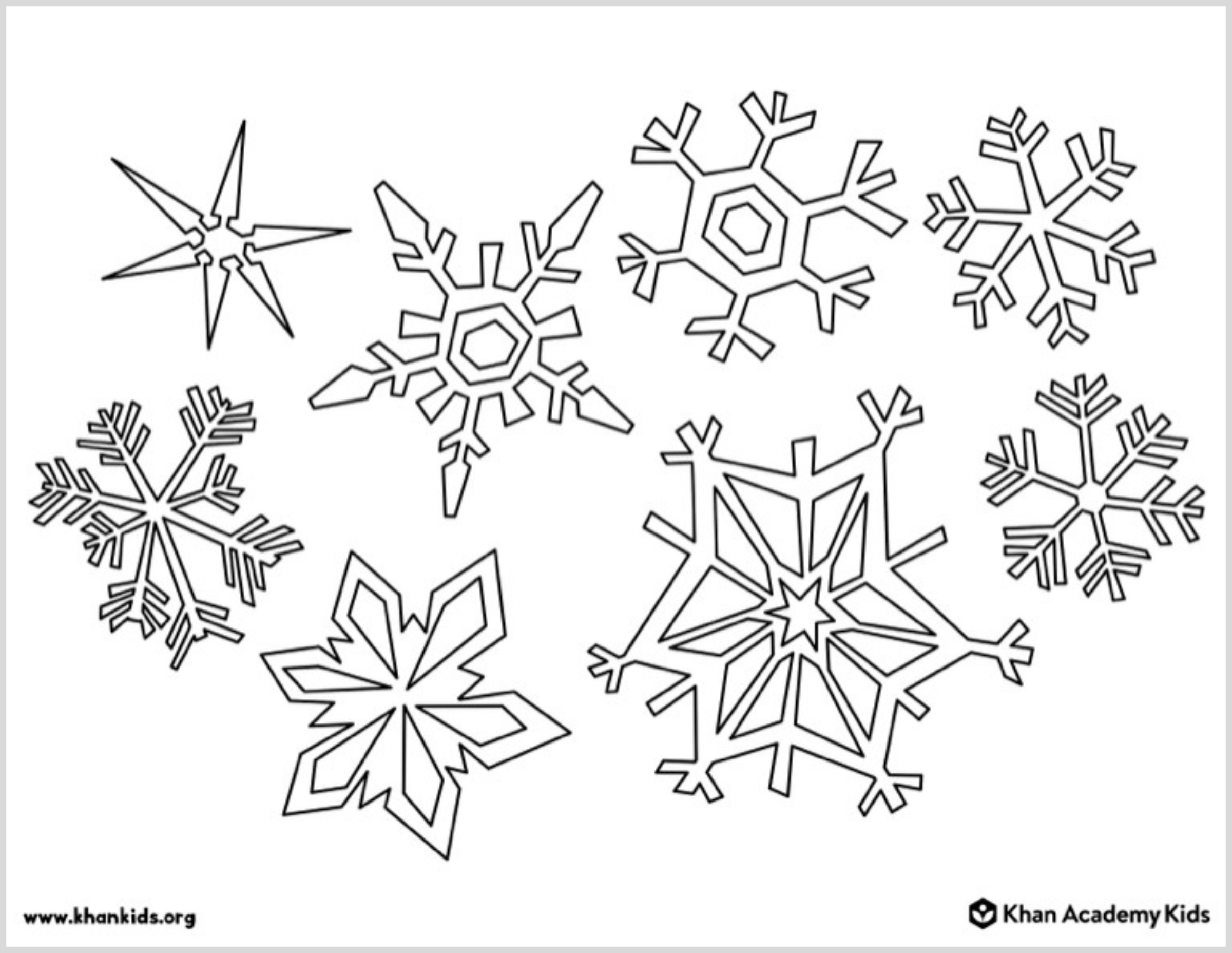 Free winter coloring pages for kids