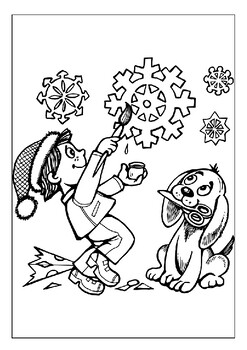 Snowflakes coloring pages create your own winter wonderland decorations pdf