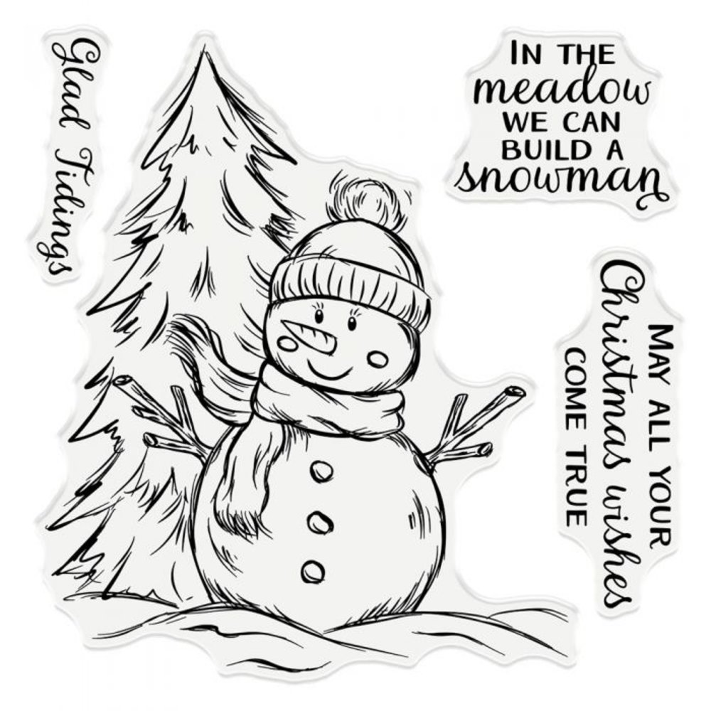 Christmas wishes clear stamps cc