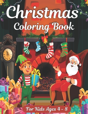 Christmas coloring book for kids ages