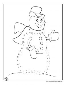 Christmas connect the dots worksheets woo jr kids activities childrens publishing