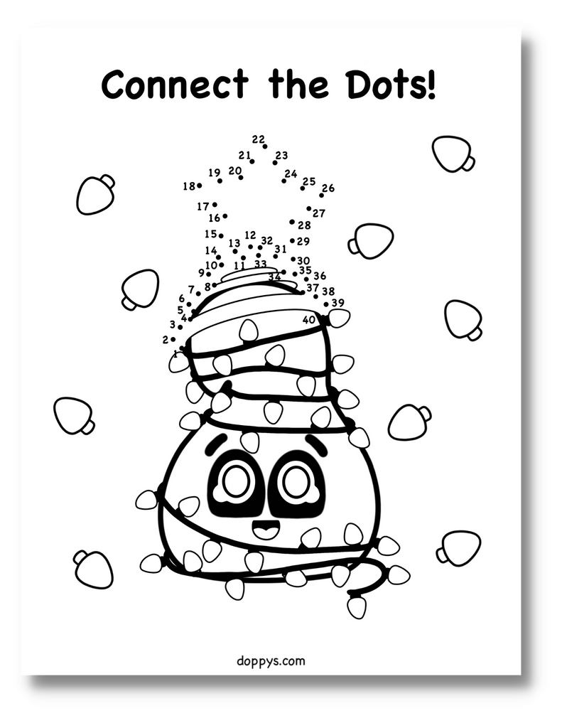 Free dot to dot worksheets for kids