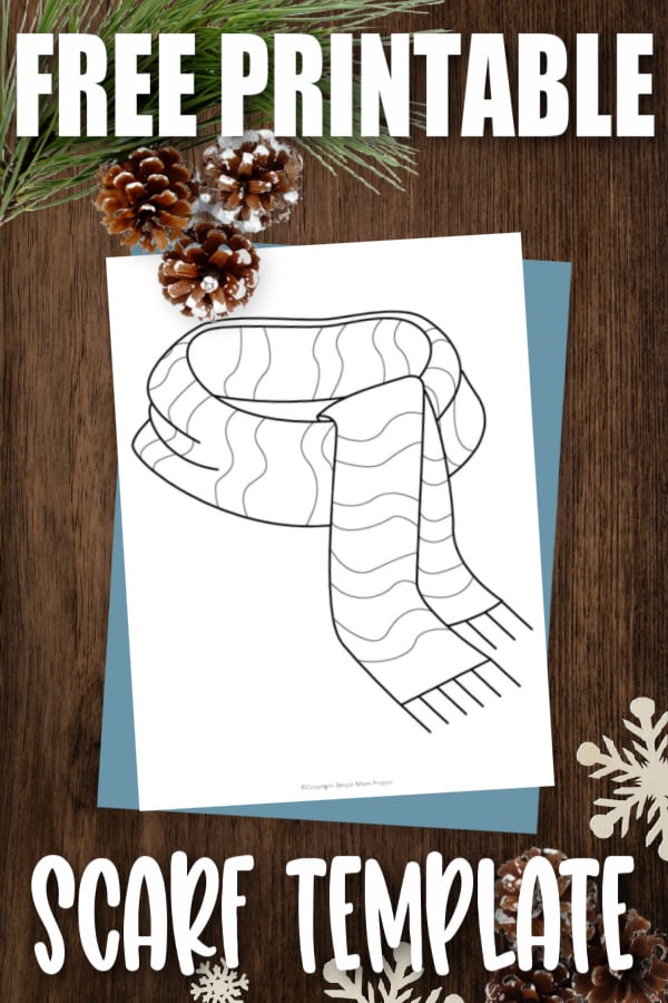 Free printable scarf template â simple mom project