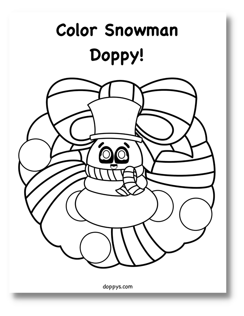 Free christmas coloring pages for kids