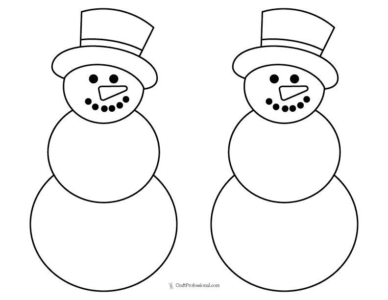 Free snowman coloring pages printable winter fun for kids and adults