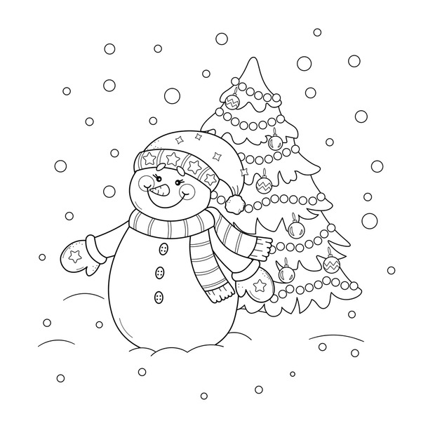 Thousand christmas coloring sheet royalty