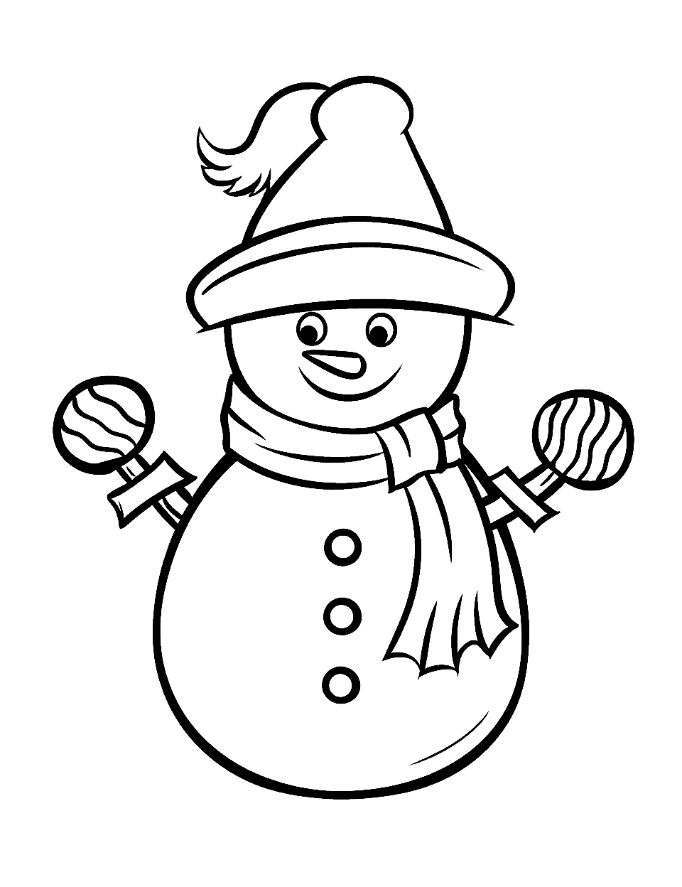 Christmas coloring pages free printable sheets