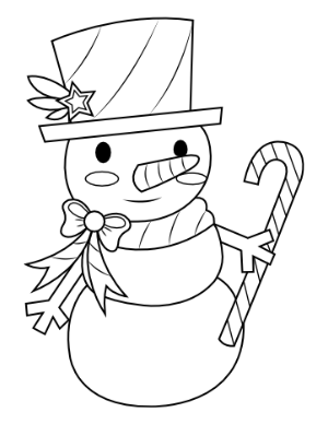 Free printable christmas coloring pages page