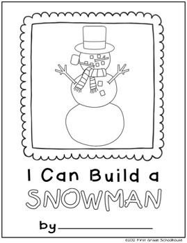 Winter writing prompts activities kindergarten