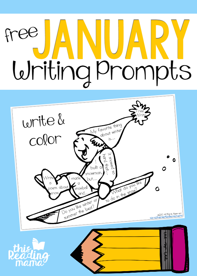 Free january writing prompts