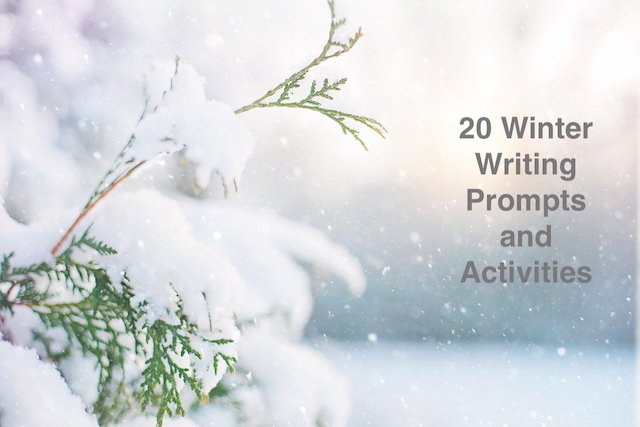 Winter writing prompts and activities