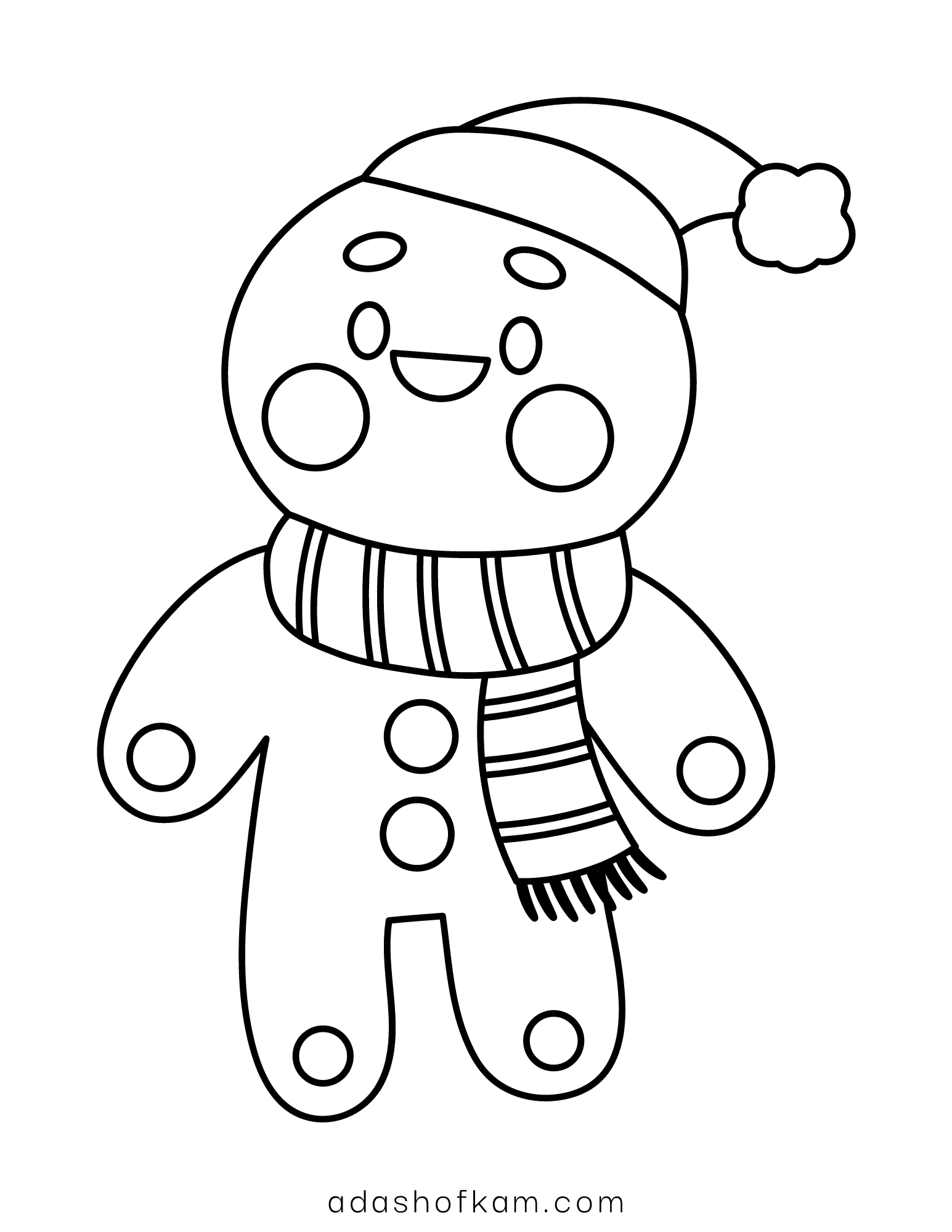 Free holiday coloring pages for kids printable