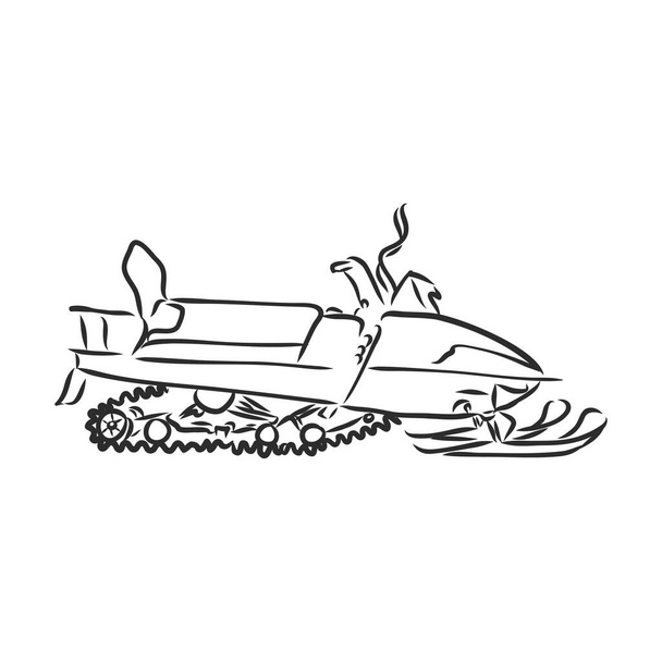 Snowmobile free stock vectors