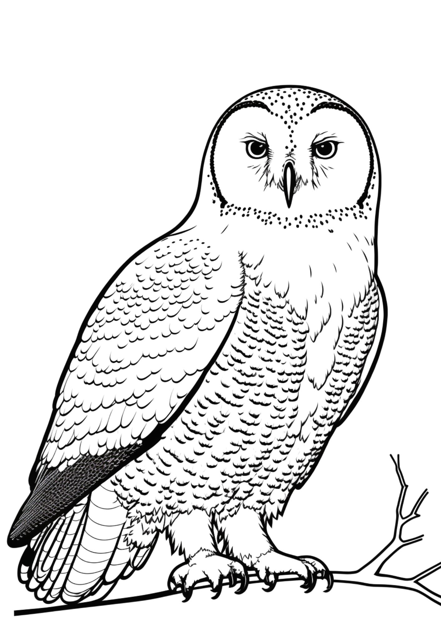 Hoot hoot owl coloring pages for everyone â free and printable