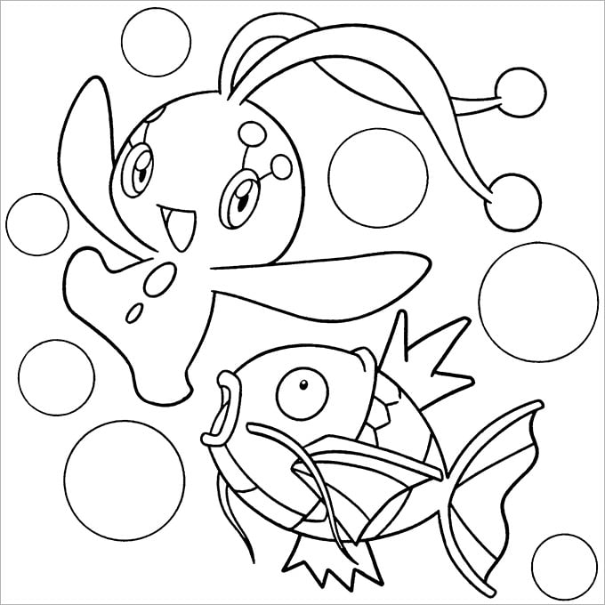 Pokemon coloring pages