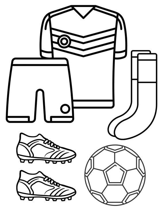 Soccer coloring pages soccer pdf soccer printables soccer