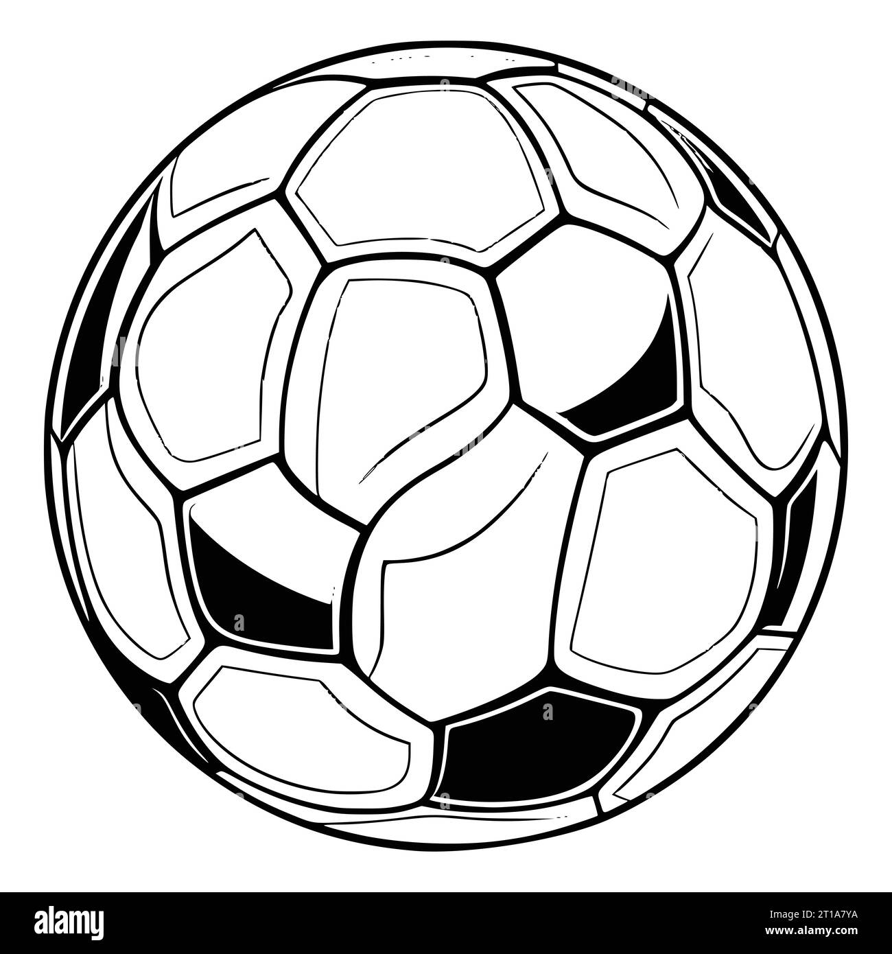 Coloring page ball hi