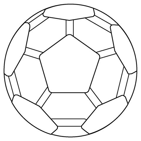 Soccer ball emoji coloring page free printable coloring pages