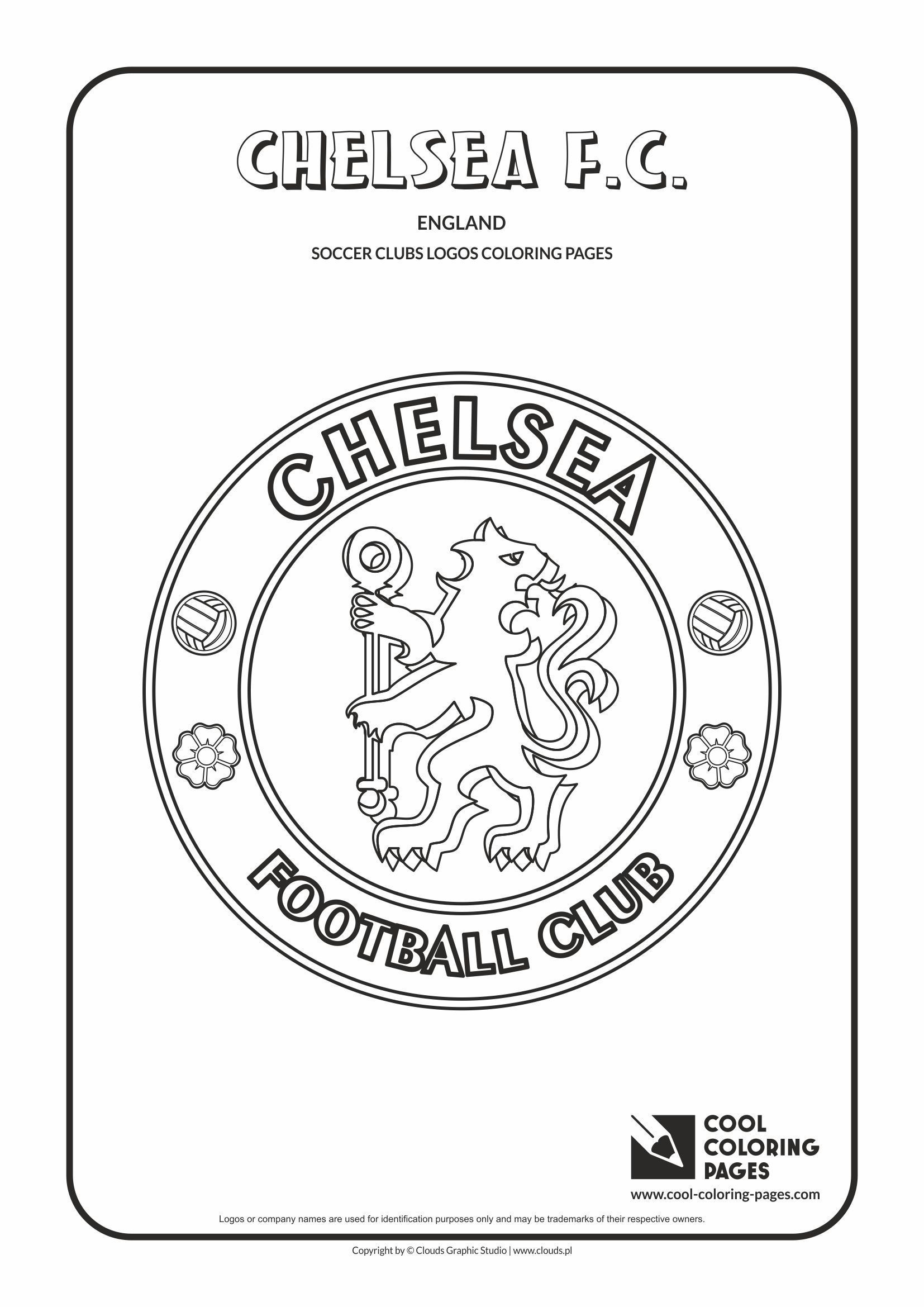 Chelsea fc logo coloring page cool coloring pages football coloring pages coloring pages