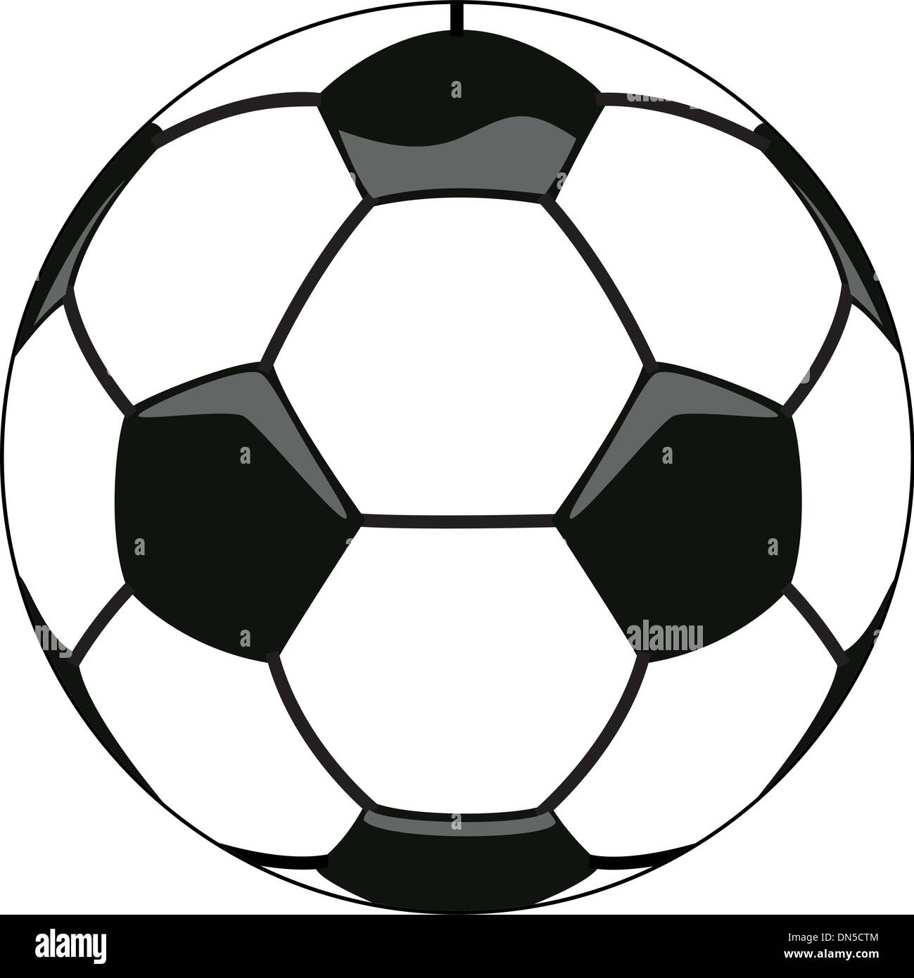 Vector soccer ball clipart hi