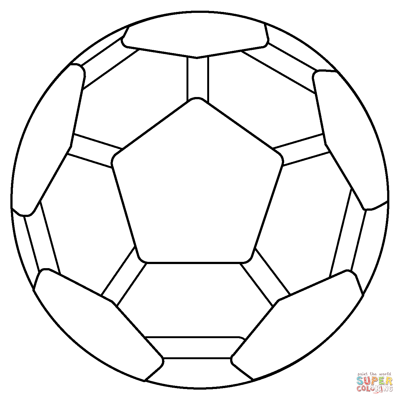 Soccer ball emoji coloring page free printable coloring pages