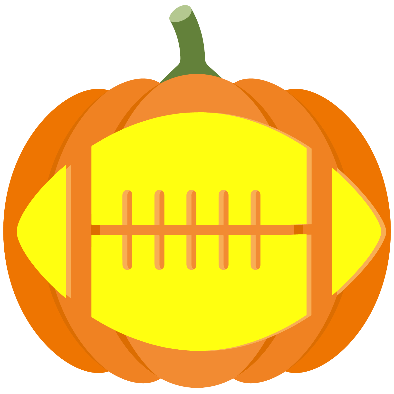 Football pumpkin stencil free printable papercraft templates