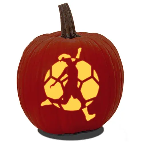 Soccer pumpkin carving patterns for free