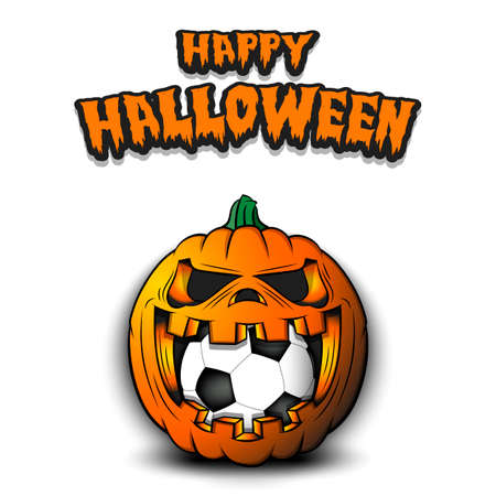 Football pumpkin stock illustrations cliparts and royalty free football pumpkin vectors