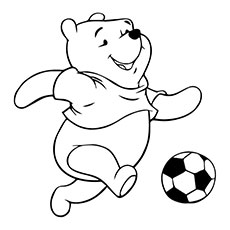 Soccer ball coloring pages