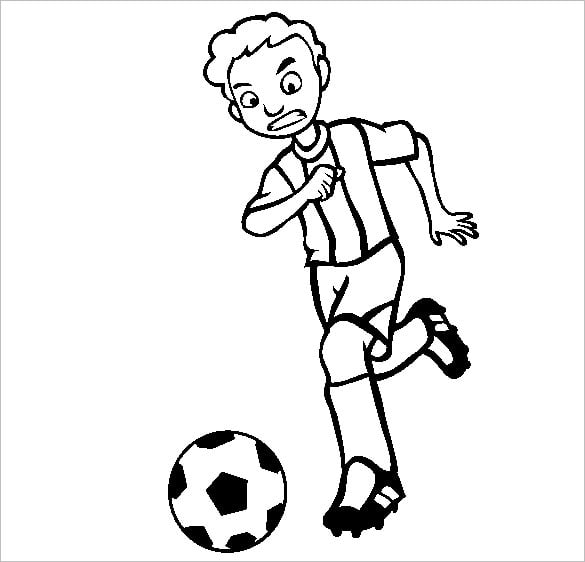 Football coloring pages