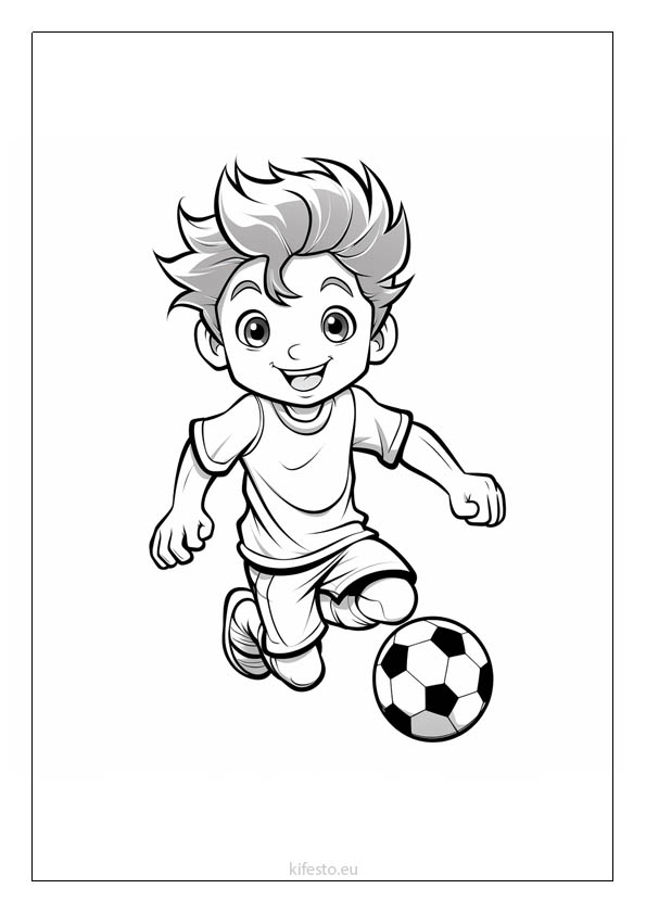 Soccer coloring pages free printable coloring sheets for kids