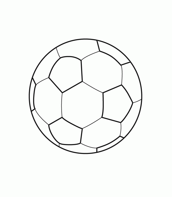 Coloring pages ball of soccer coloring pages