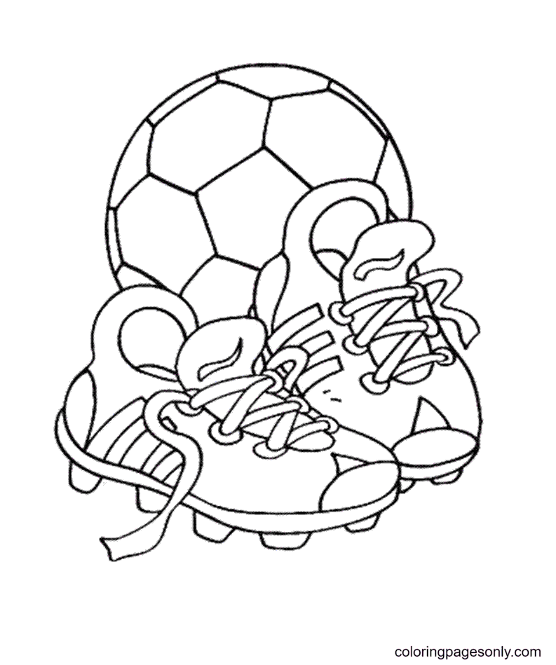 Soccer coloring pages printable for free download