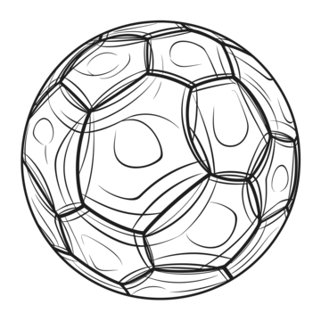 Soccer ball outline png transparent images free download vector files