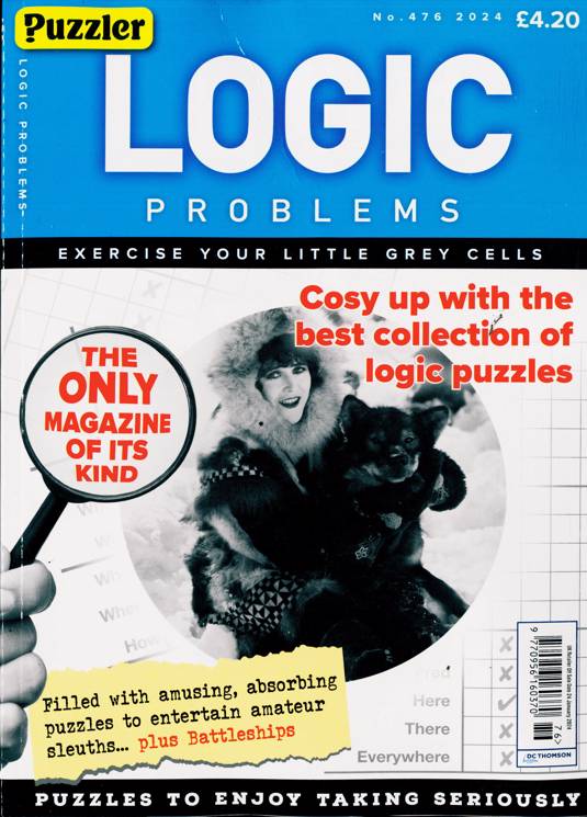 Puzzler logic problems magazine subscription buy at logic puzzle