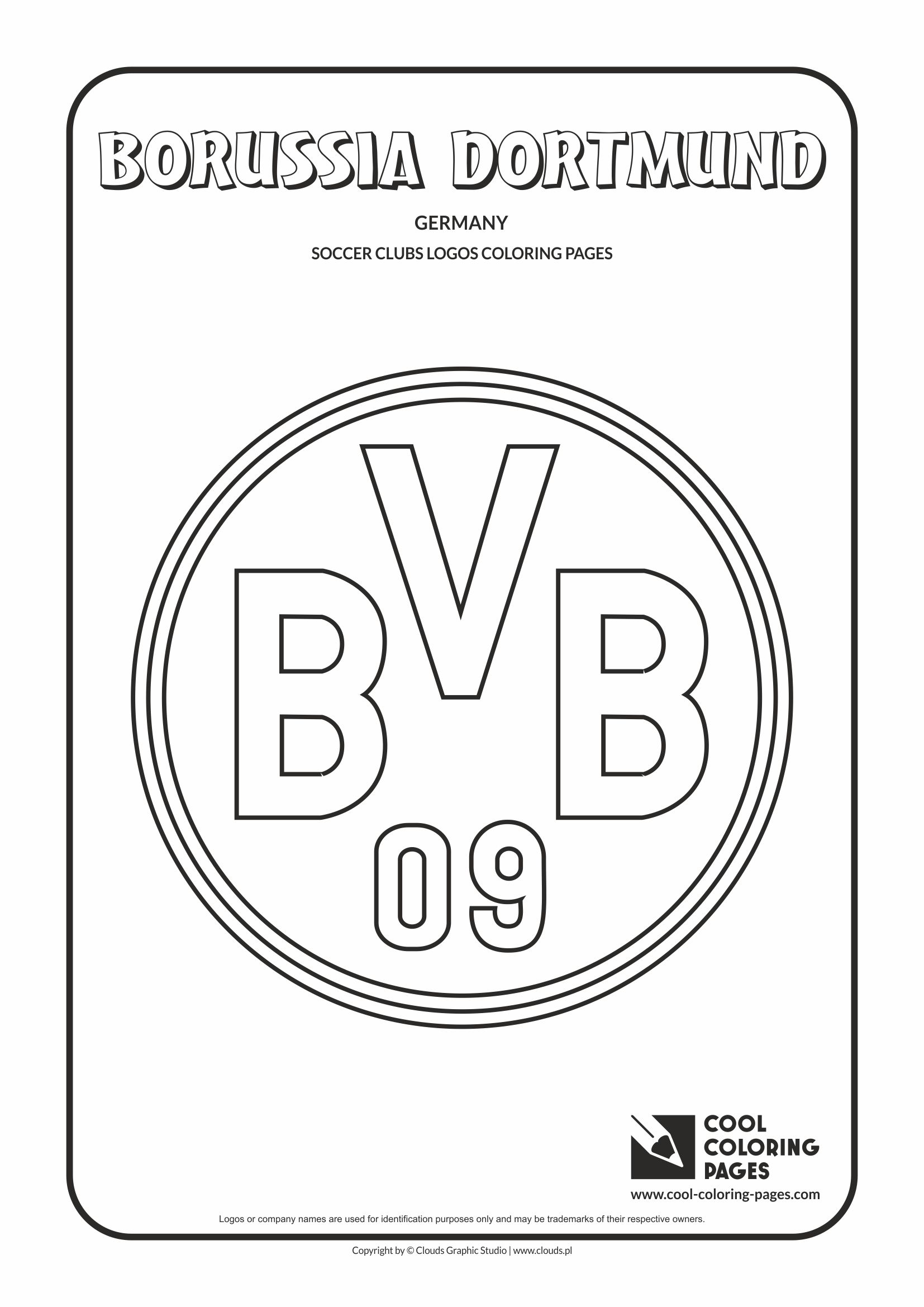 Cool coloring pages soccer clubs logos