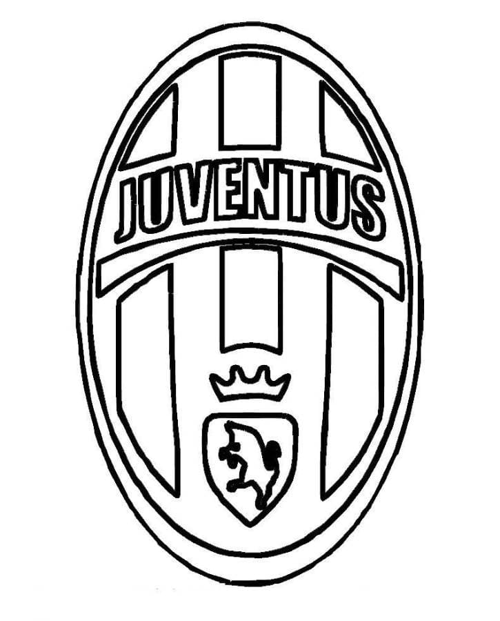 Printable juventus coloring page