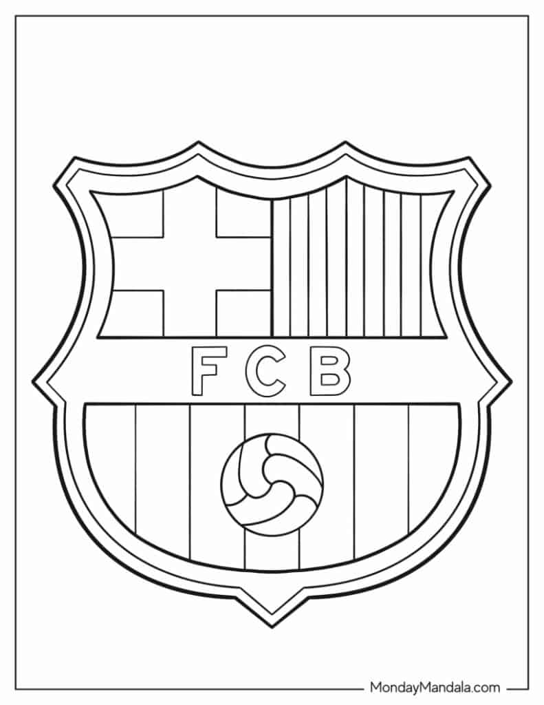 Soccer coloring pages free pdf printables