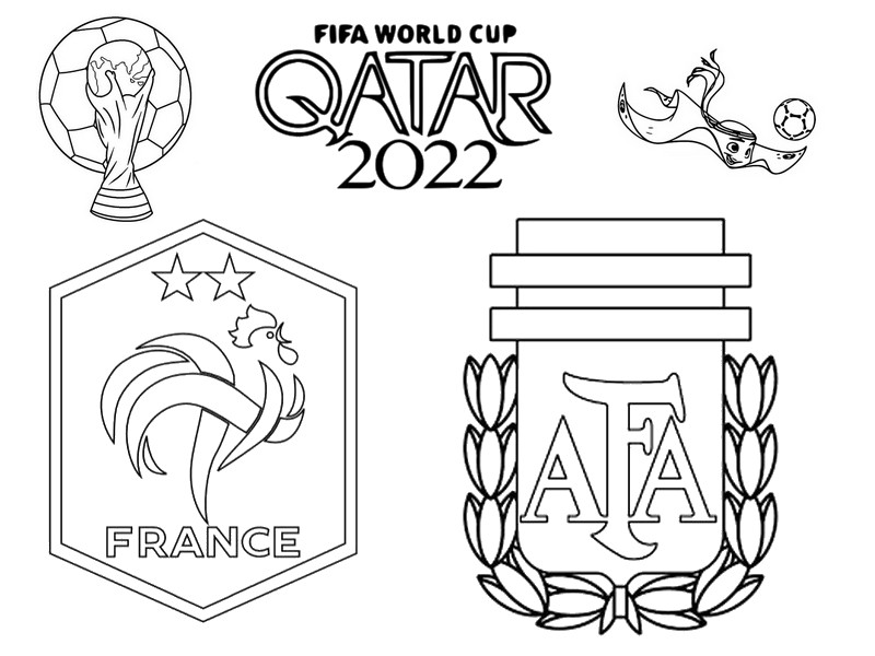 Coloring pages fifa world cup