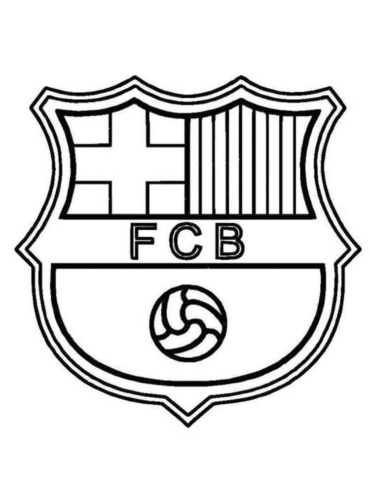 Soccer logos coloring pages