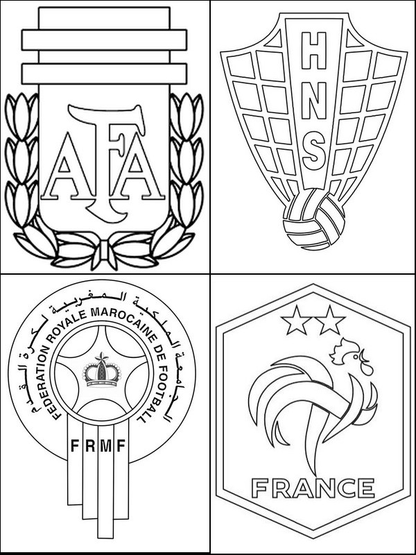 Coloring pages fifa world cup