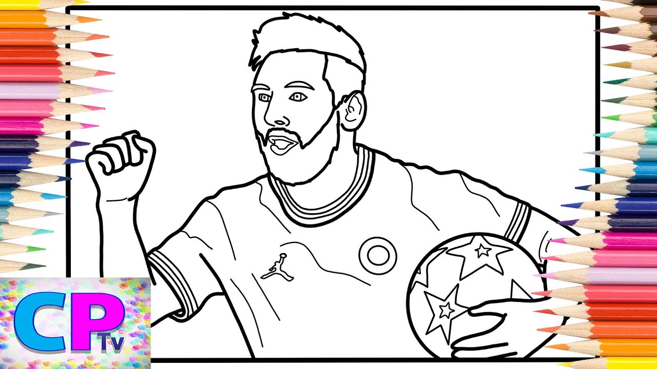 Lionel essi coloring pagesincredible football playerlionel essitobu