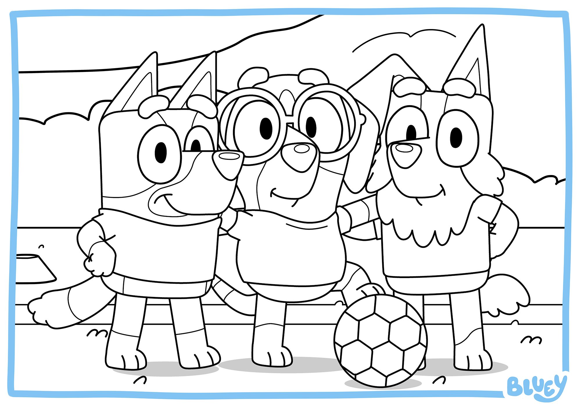 Support your team world cup colouring sheet