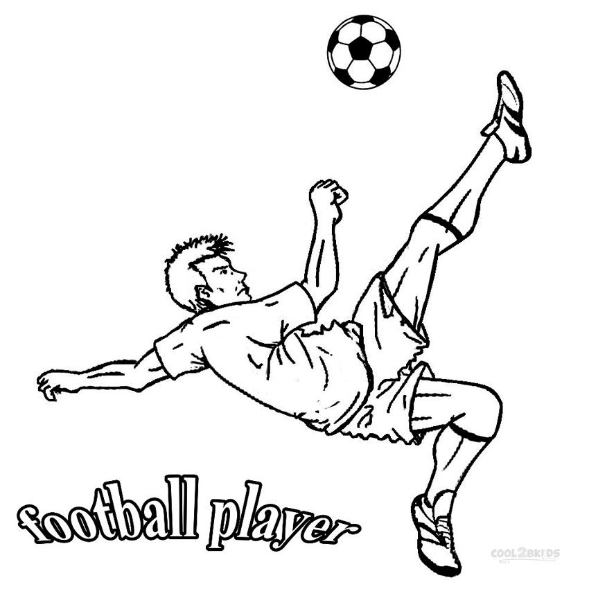 Printable football player coloring pages for kids coolbkids sports coloring pages baseball coloring pages football coloring pages